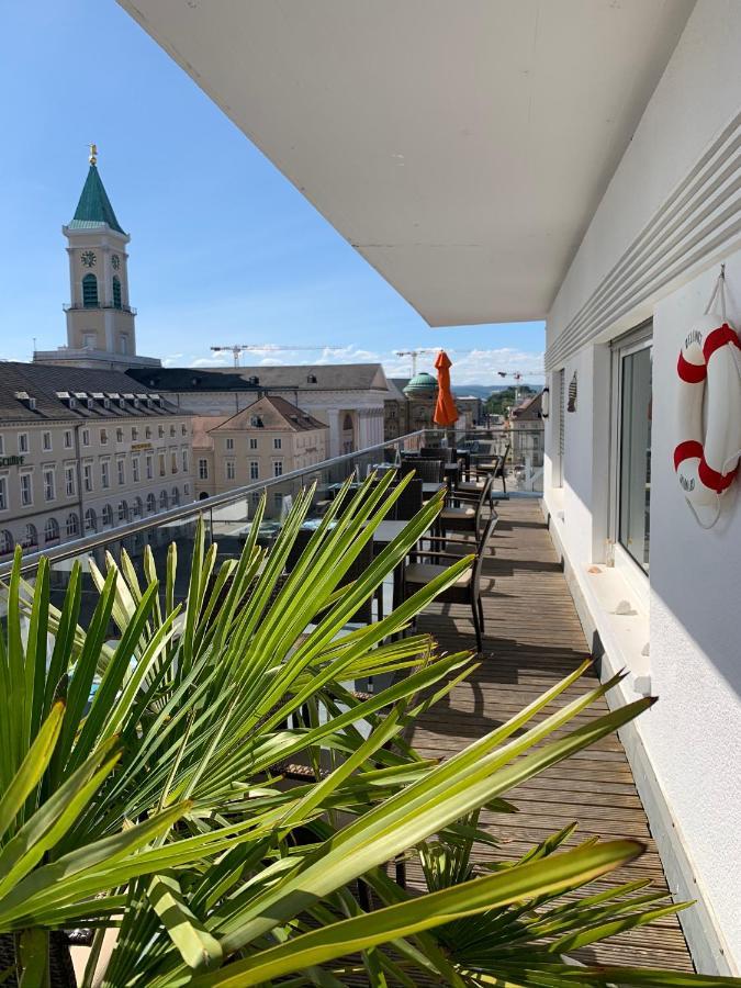 Hotel Am Markt Karlsruhe Bagian luar foto