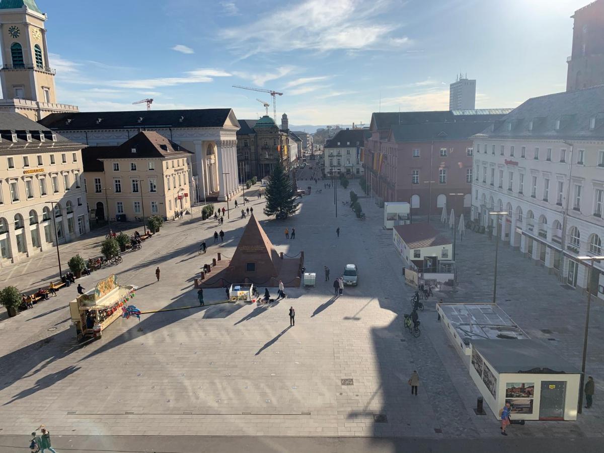 Hotel Am Markt Karlsruhe Bagian luar foto