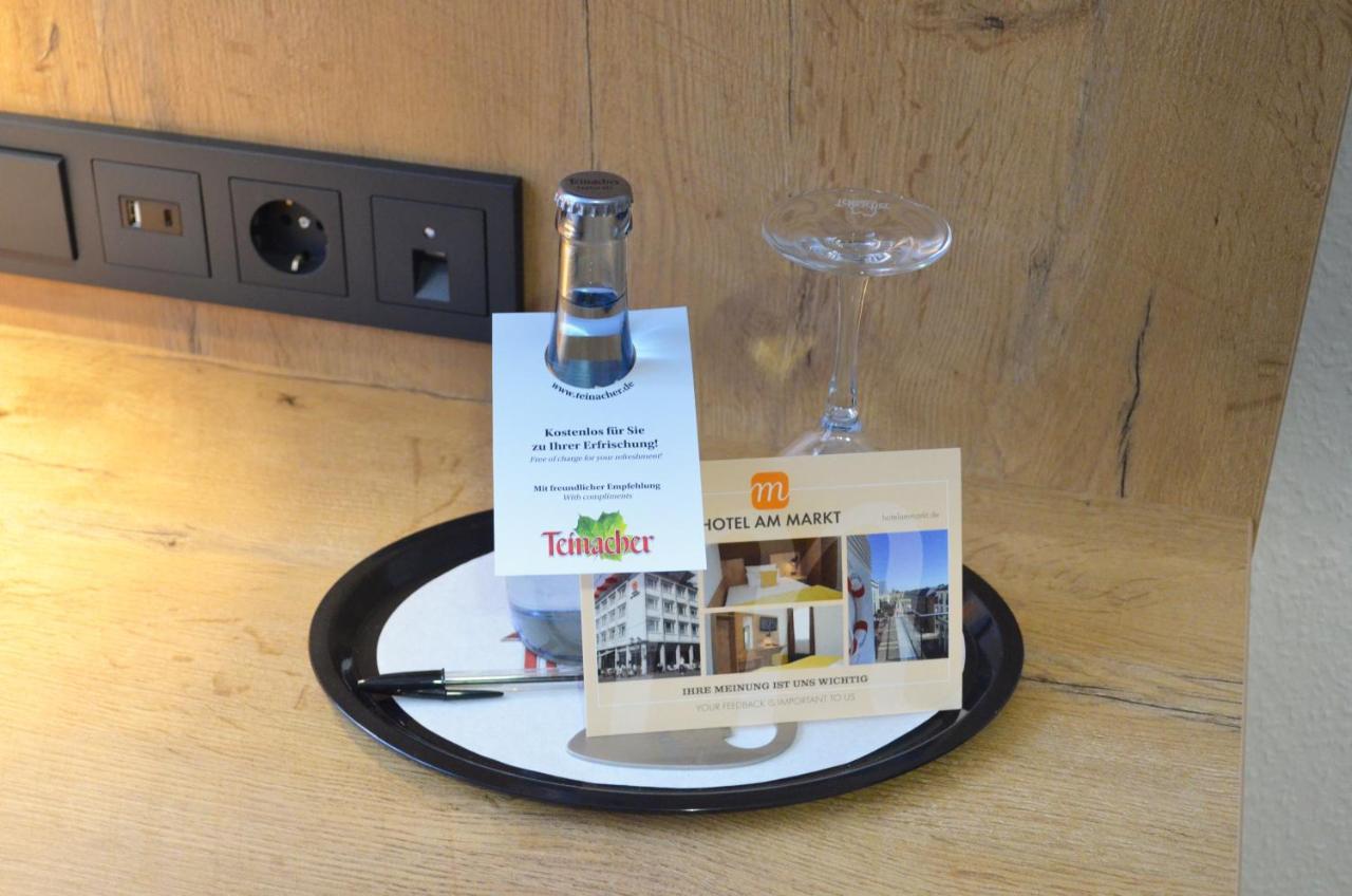 Hotel Am Markt Karlsruhe Bagian luar foto