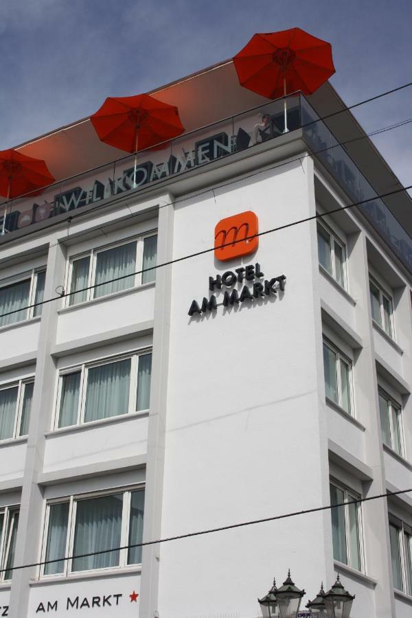 Hotel Am Markt Karlsruhe Bagian luar foto