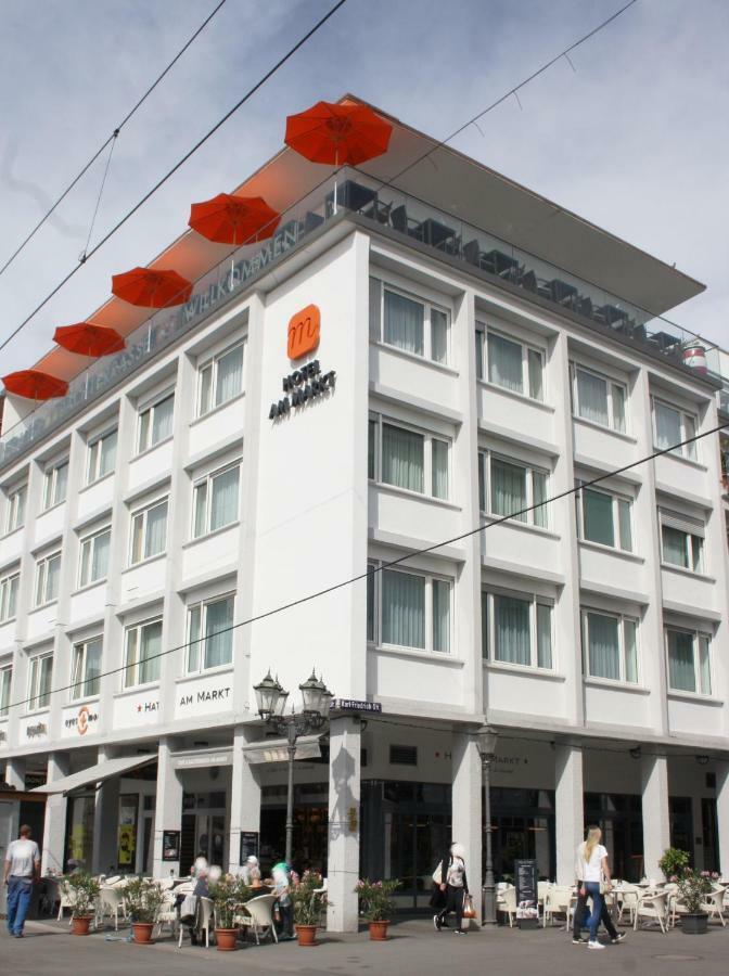 Hotel Am Markt Karlsruhe Bagian luar foto